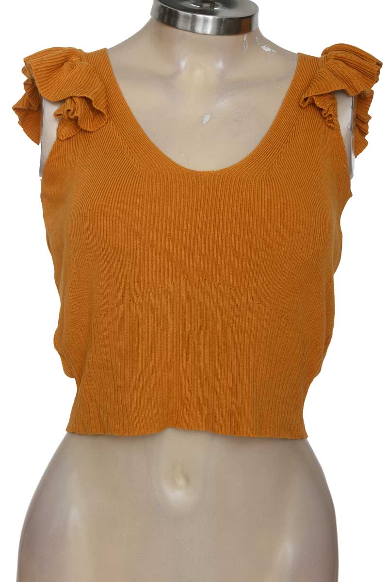 Top / Camiseta color Mostaza - ELA