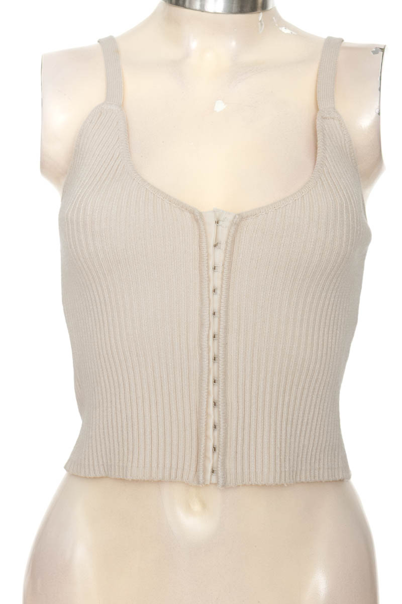 Top / Camiseta color Beige - Zara