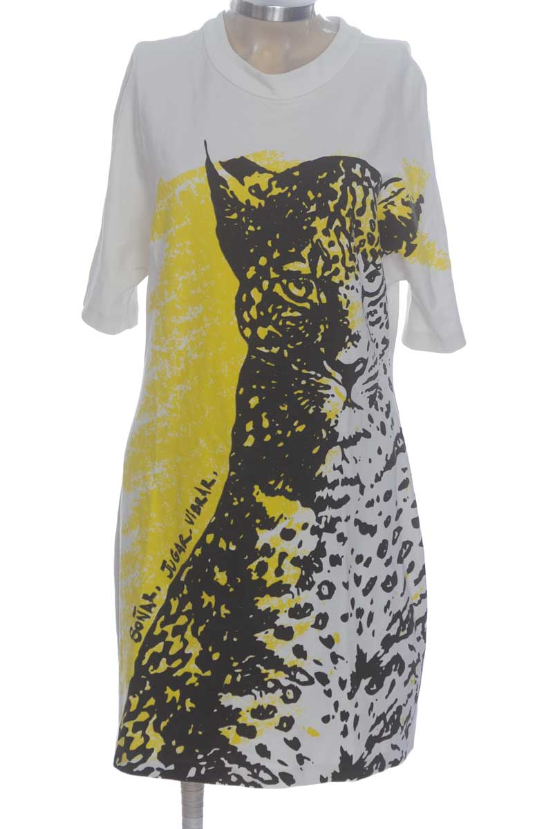 Vestido / Enterizo color Blanco - Desigual