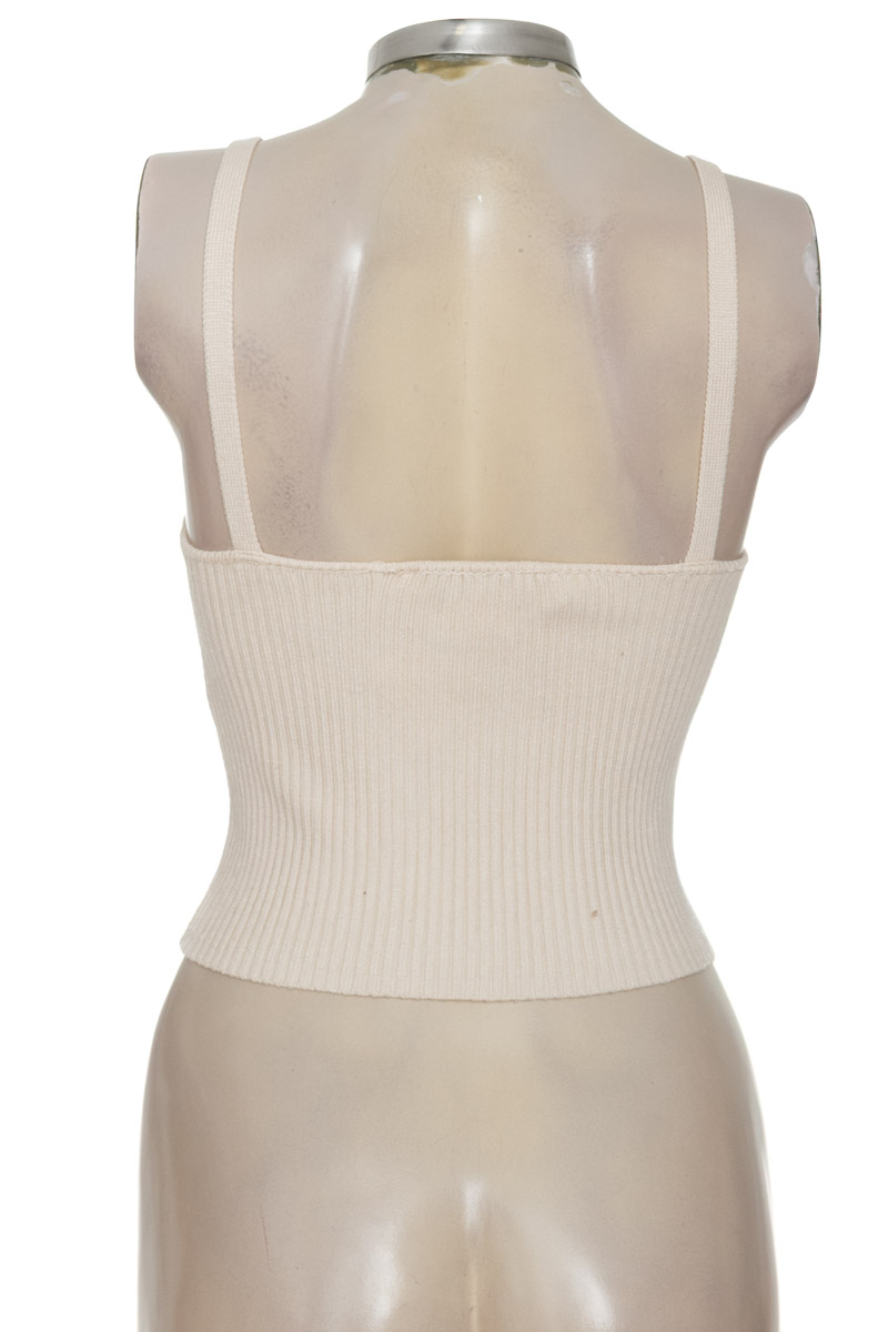 Top / Camiseta color Beige - Zara