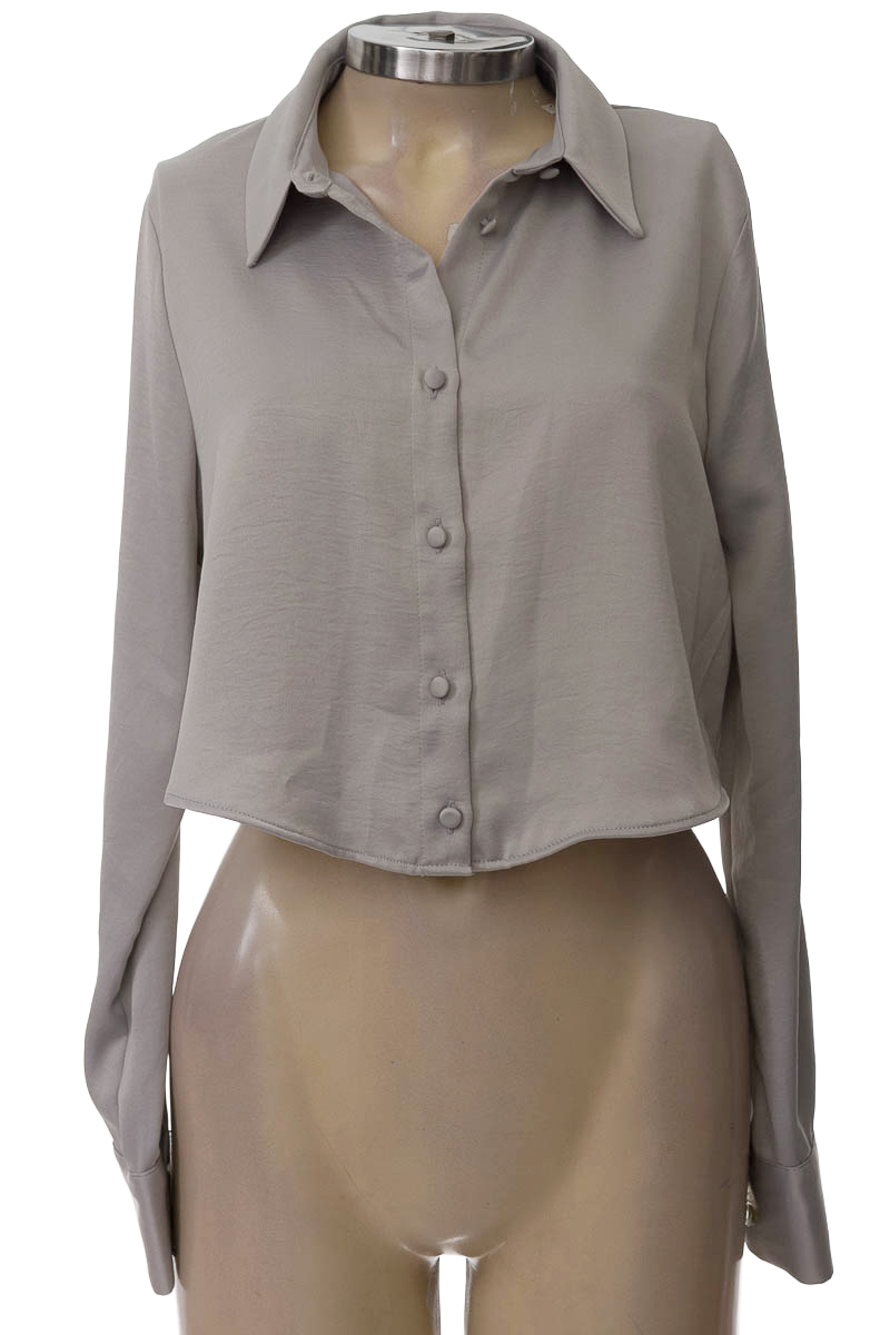 Blusa color Gris - Zara