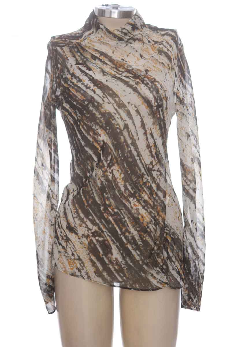 Blusa color Estampado - Zara