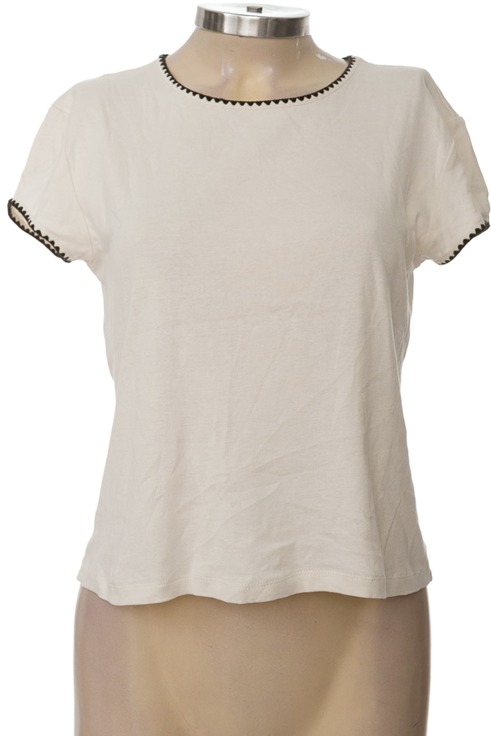 Top / Camiseta color Blanco - Massimo Dutti