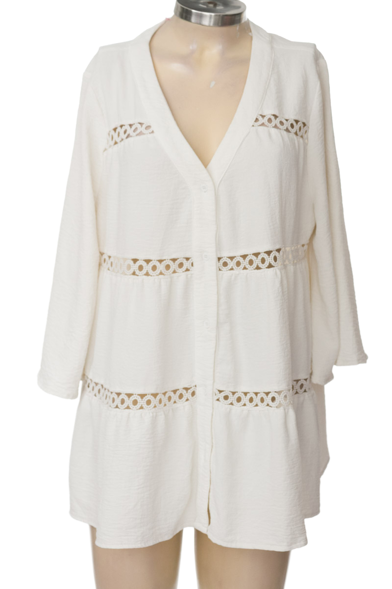 Blusa color Blanco - Shein