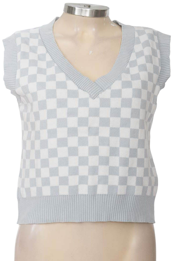 Sweater color Azul - Stradivarius