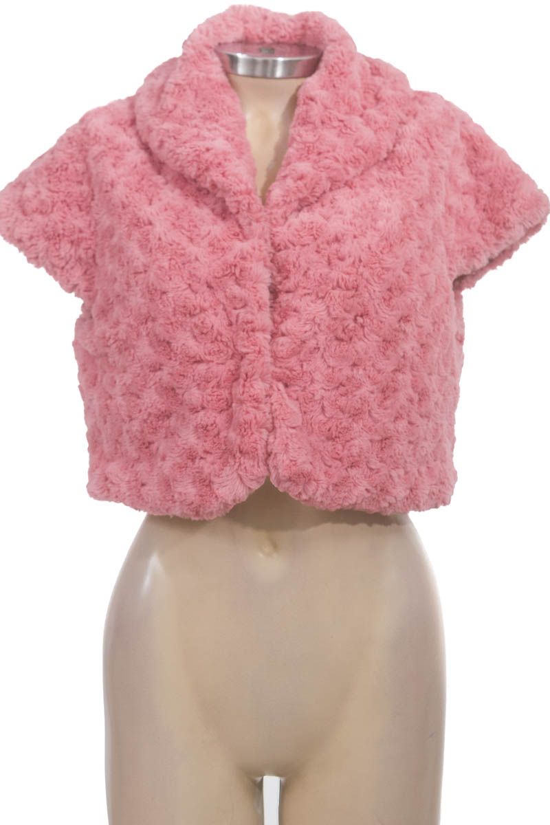 Chaqueta / Abrigo color Rosado - SUN FASHION