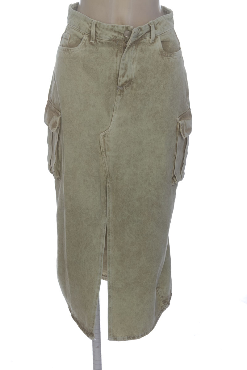 Falda color Verde - Green Eco Denim