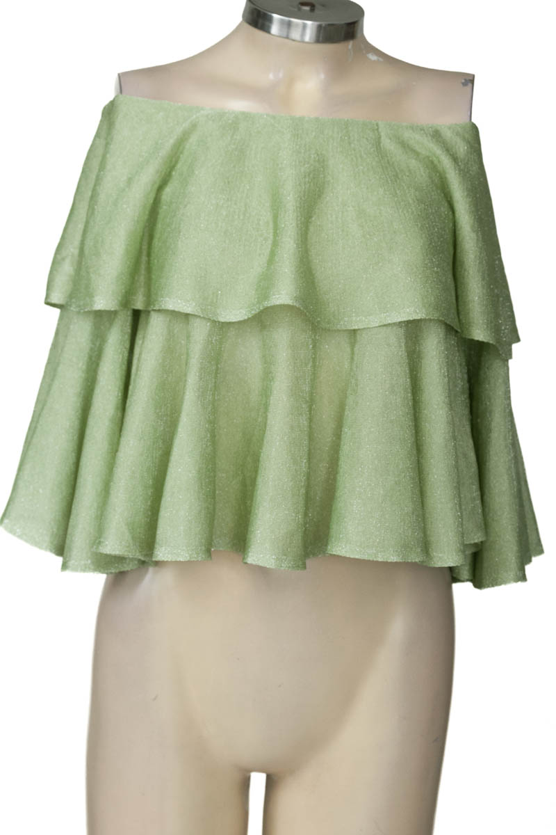 Blusa color Verde - Zara