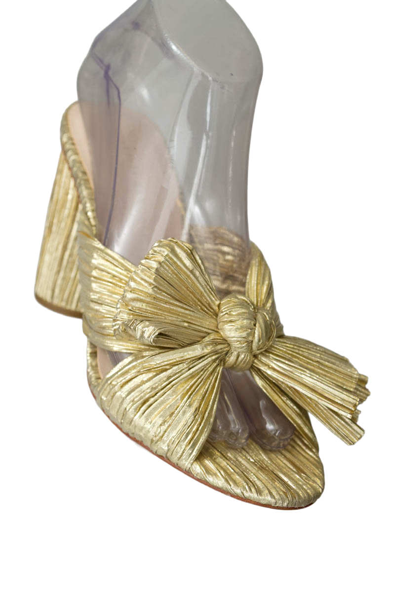 Zapatos color Dorado - Loeffler Randall