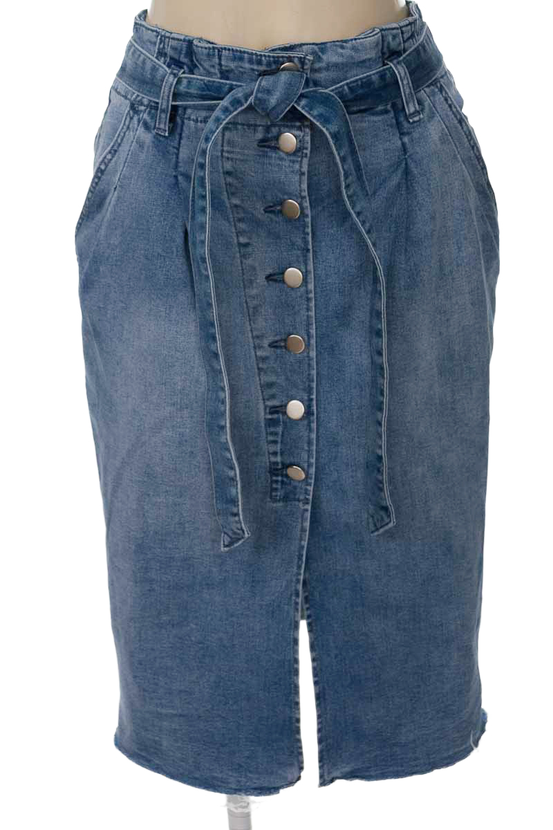 Falda color Azul - Aaron & Amber