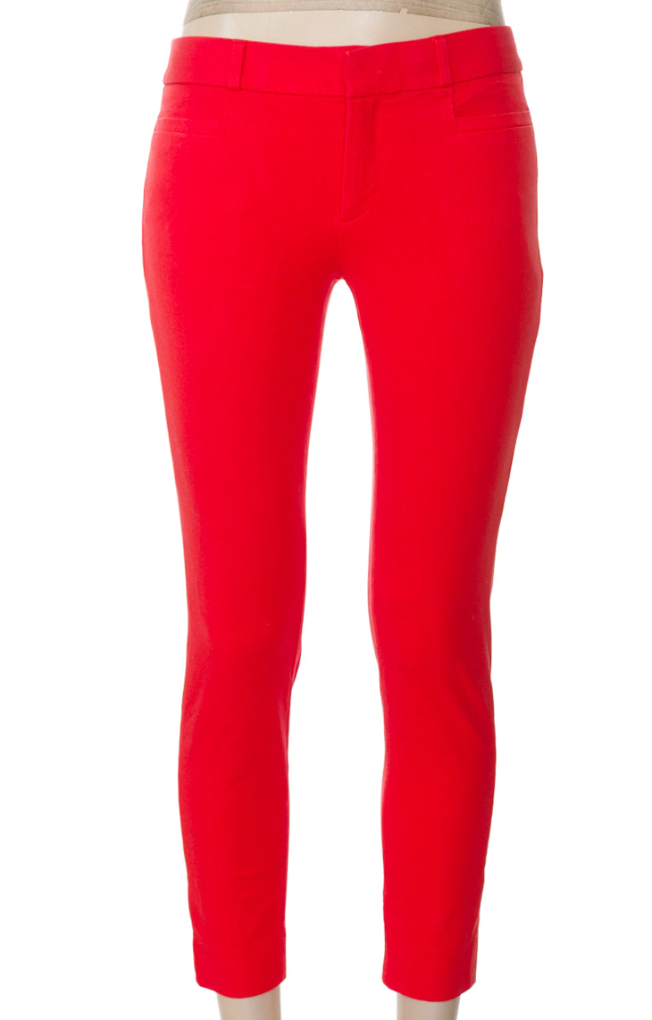 Pantalones color Rojo - Banana Republic