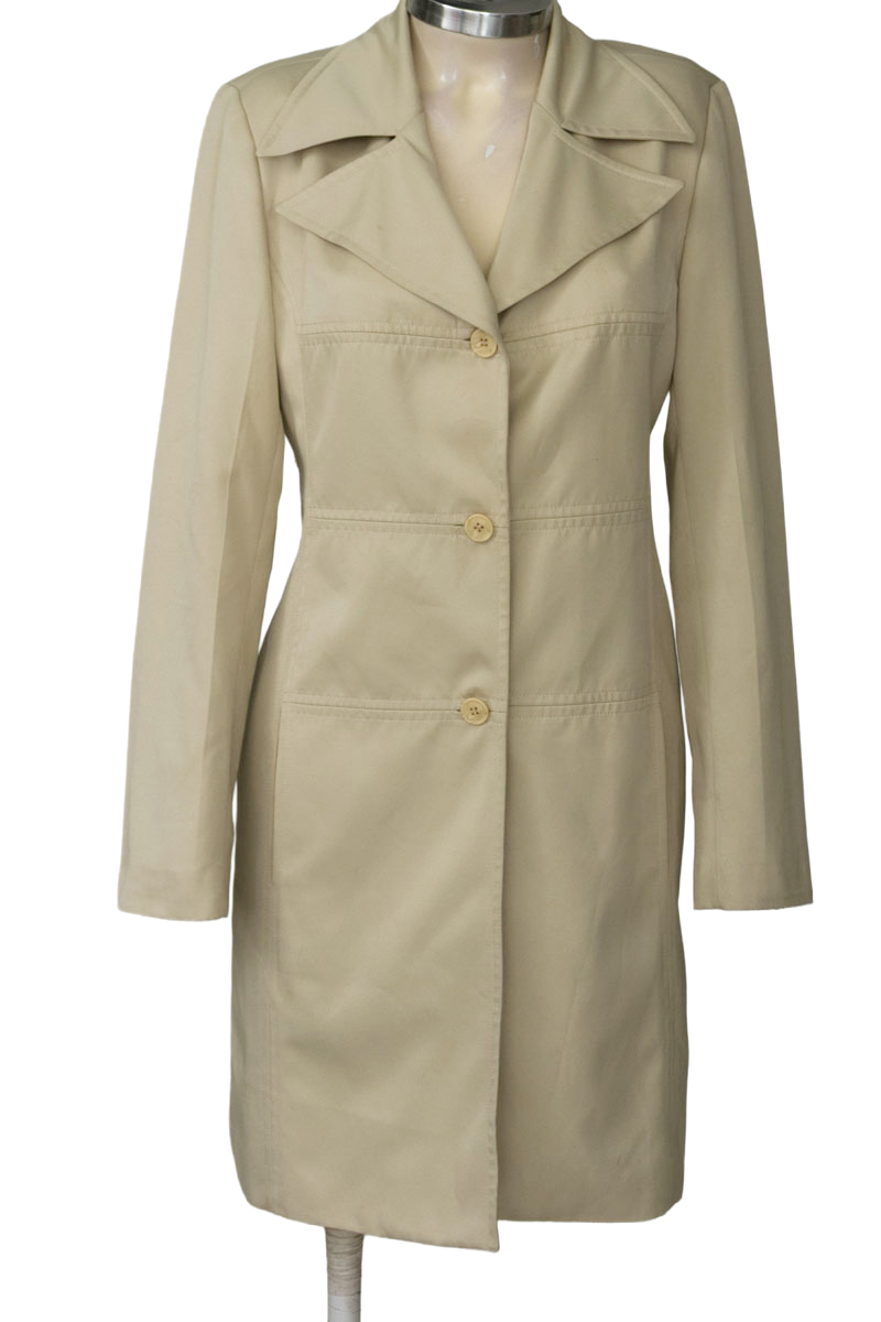 Chaqueta / Abrigo color Beige - NAF NAF