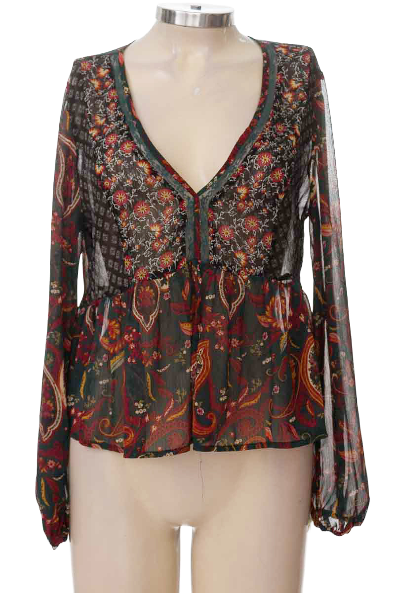 Blusa color Verde - Stradivarius