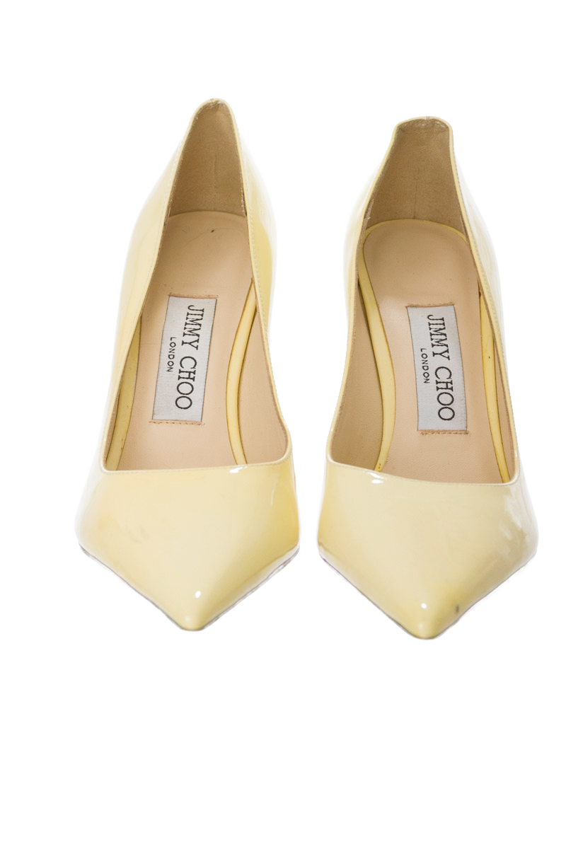 Zapatos color Amarillo - Jimmy Choo