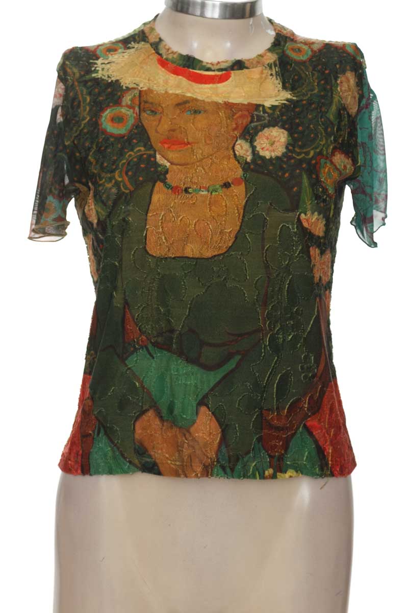 Top / Camiseta color Verde - Desigual