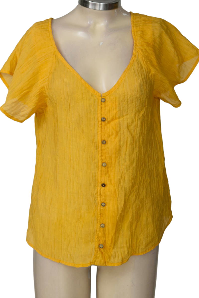 Blusa color Amarillo - NAF NAF