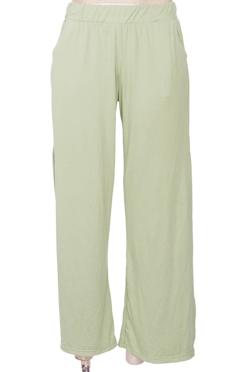 Pantalones color Verde - Piel De Rosa