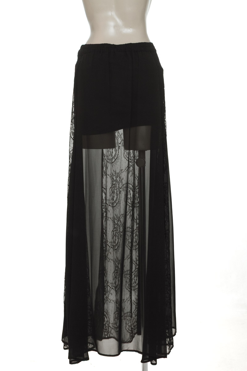 Falda color Negro - Bershka