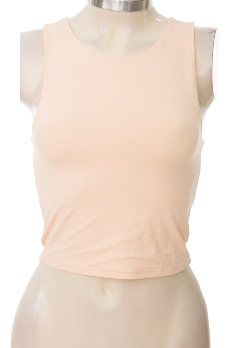 Top / Camiseta color Beige - NAF NAF