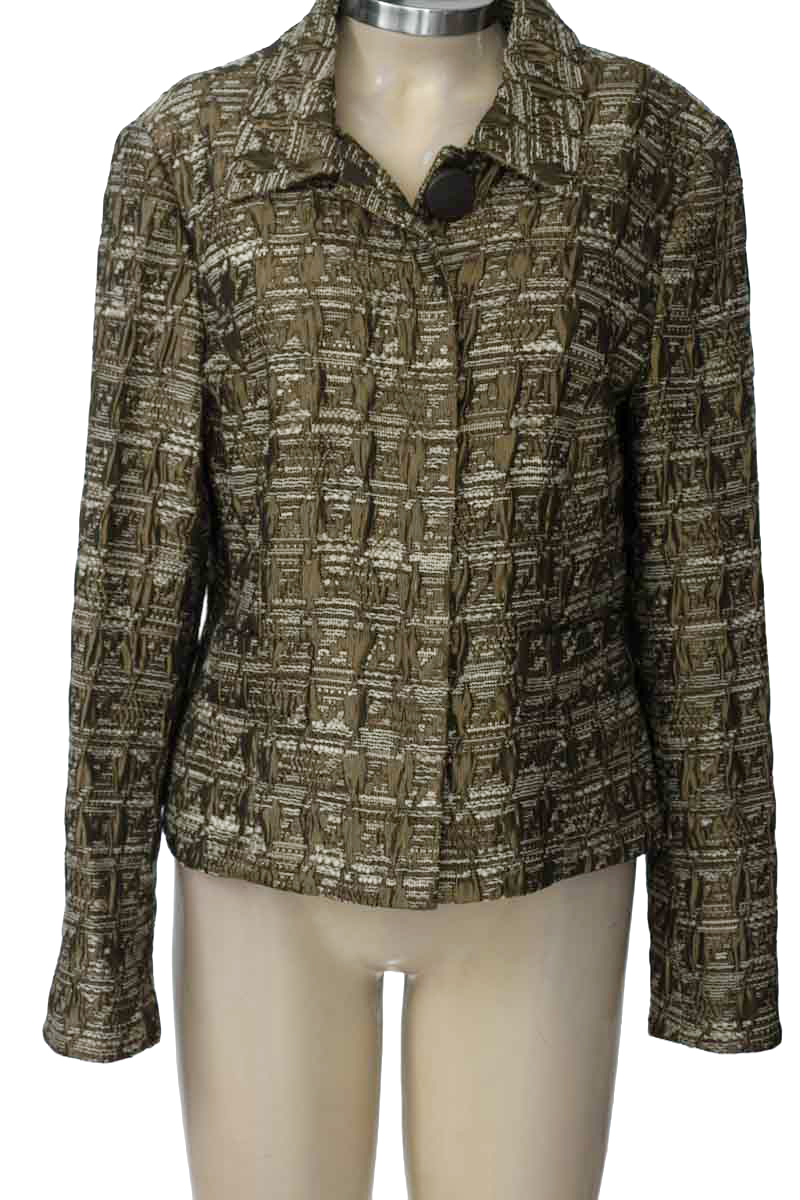 Chaqueta / Abrigo color Verde - Jushi