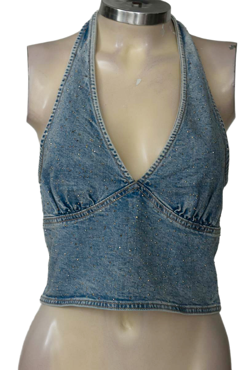 Top / Camiseta color Azul - Stradivarius