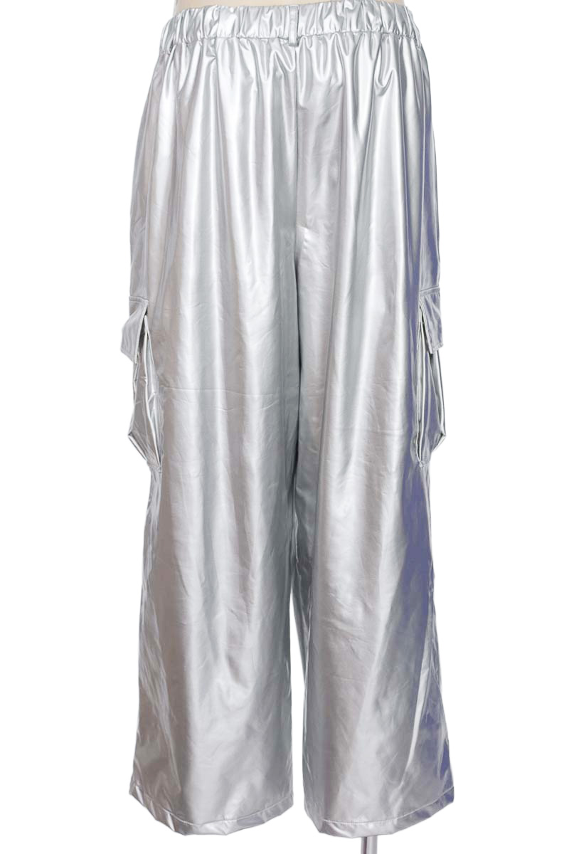 Pantalones color Plateado - Shein