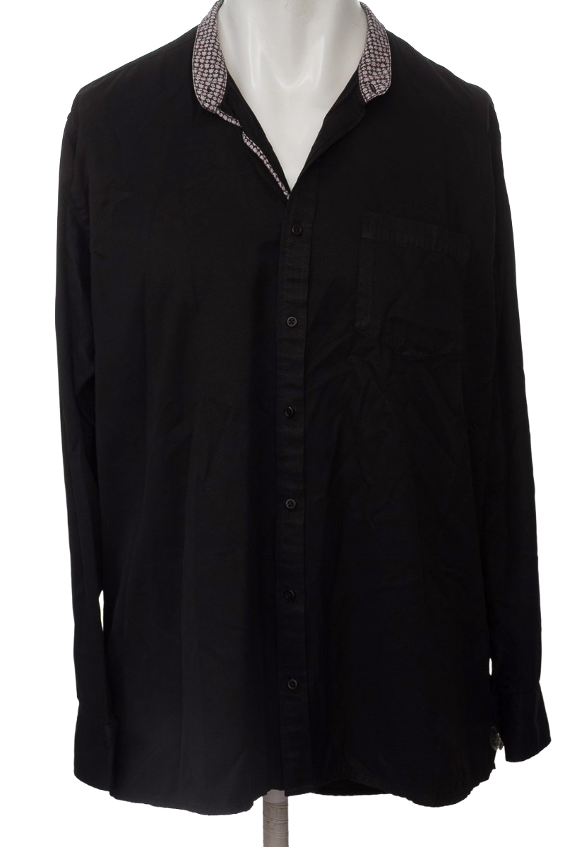 Camisa color Negro - Camiseria Europea