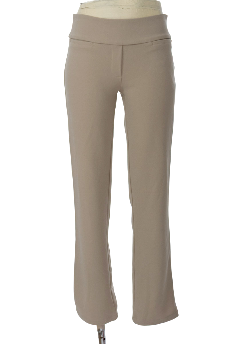 Pantalones color Beige - Plica