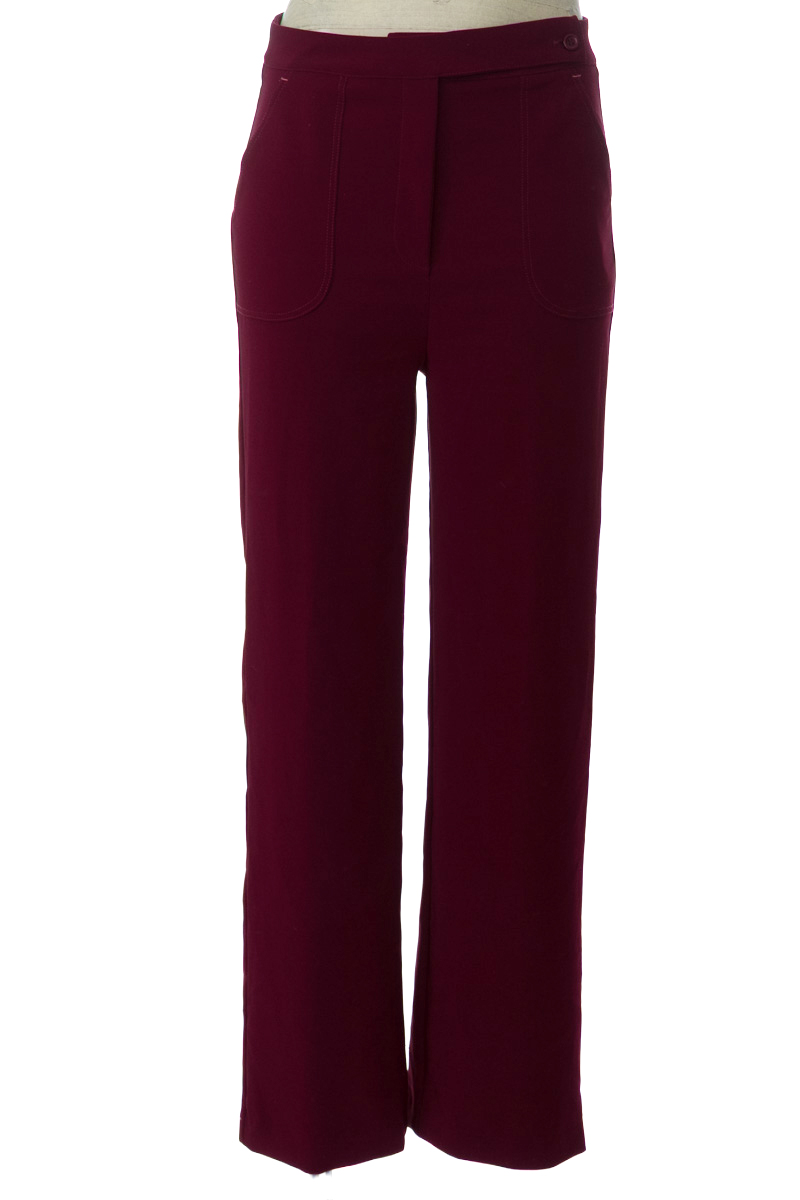 Pantalones color Vinotinto - FDS