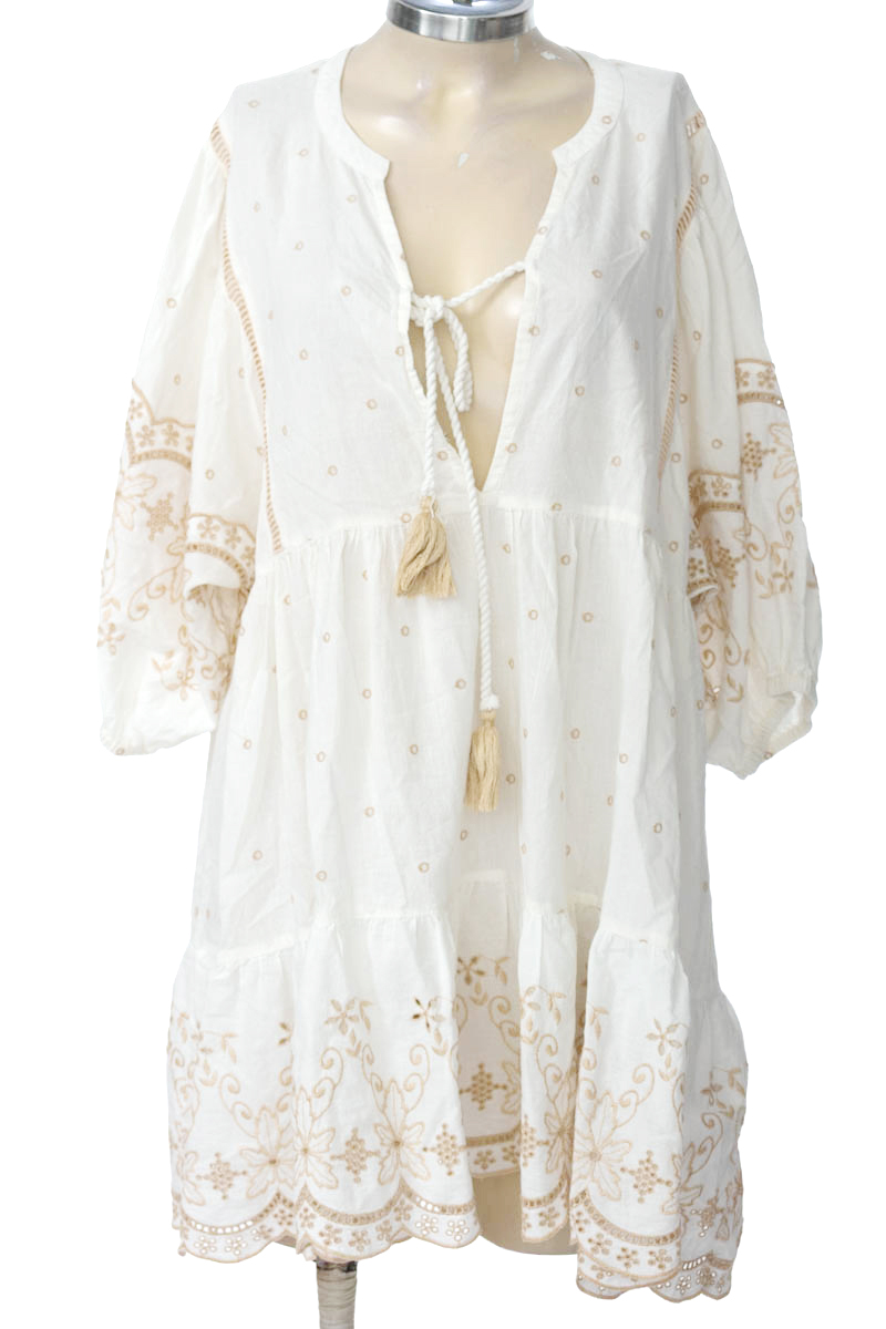 Vestido / Enterizo color Blanco - Mama kenya