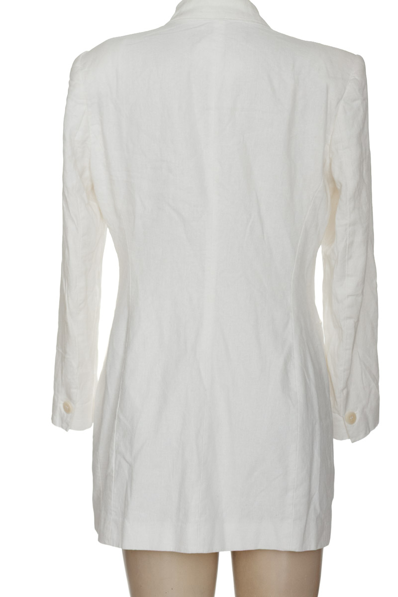 Chaqueta / Abrigo color Blanco - Zara