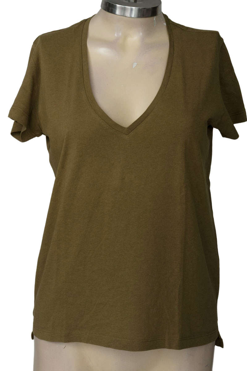 Top / Camiseta color Verde - Zara