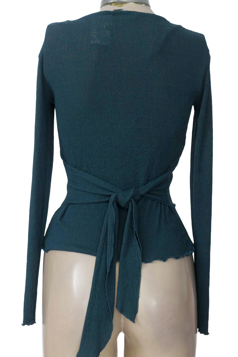 Blusa color Azul - Zara