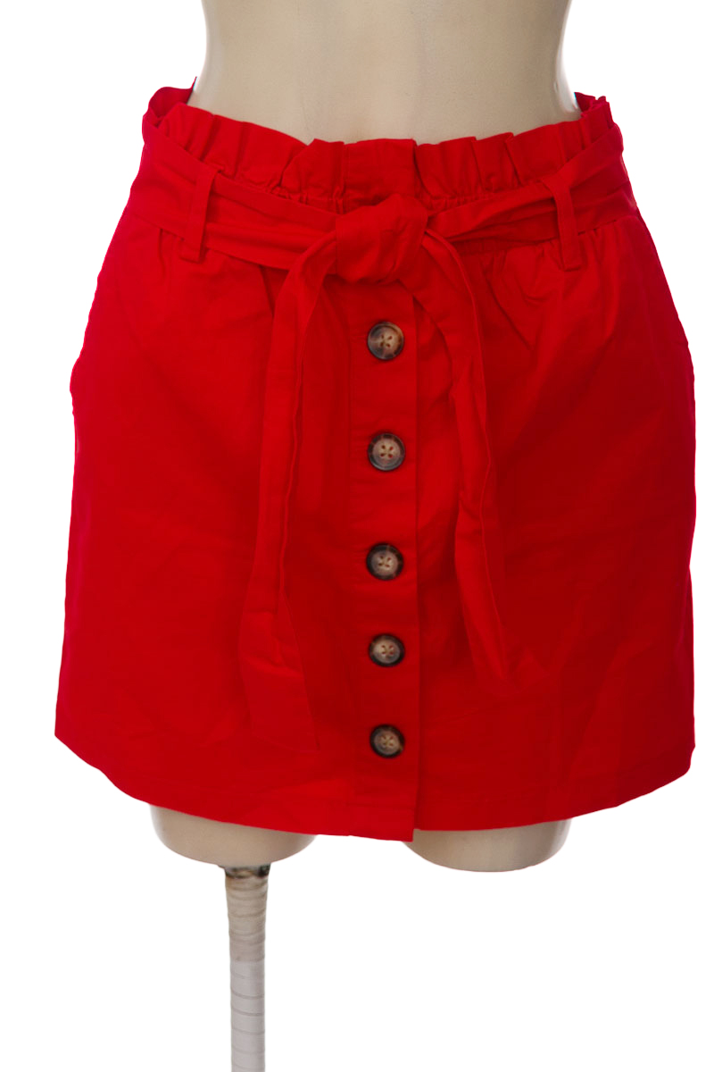 Falda color Rojo - Forever 21