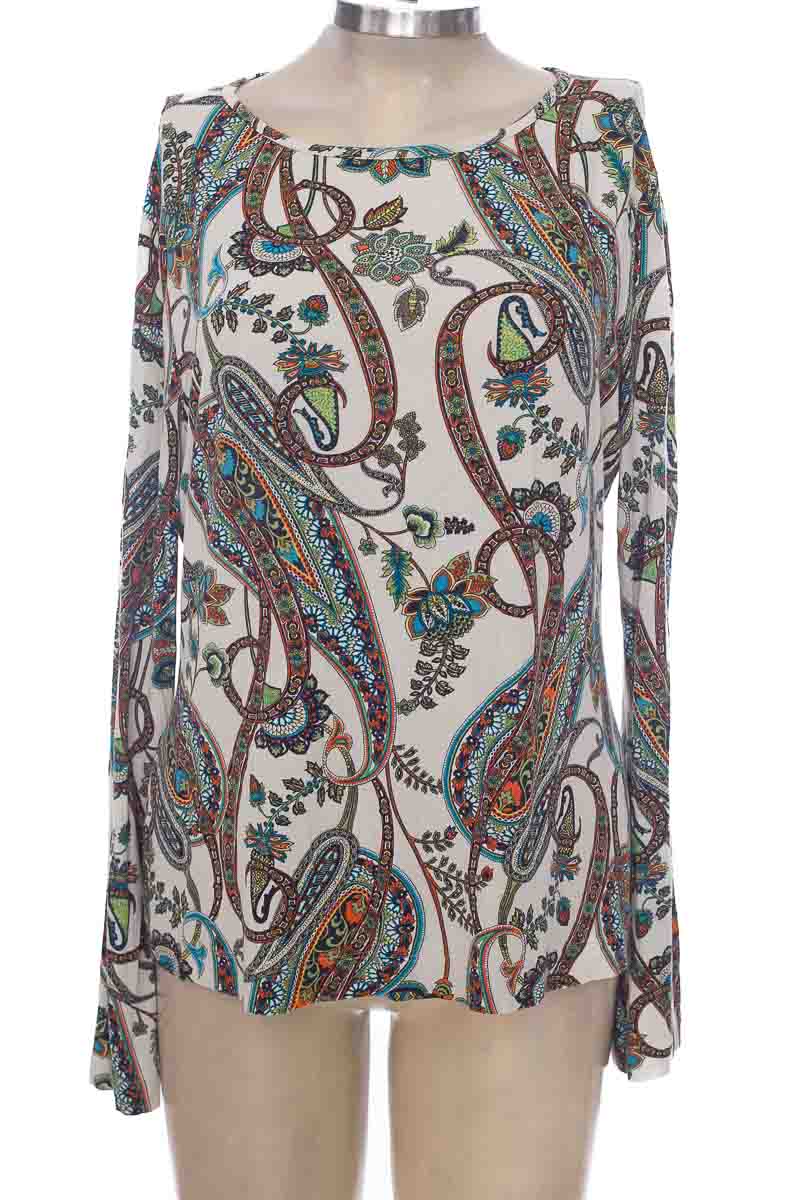 ESPRIT Damen Bluse – Langärmlig, Wickelform, Viskosemix, Regular Fit