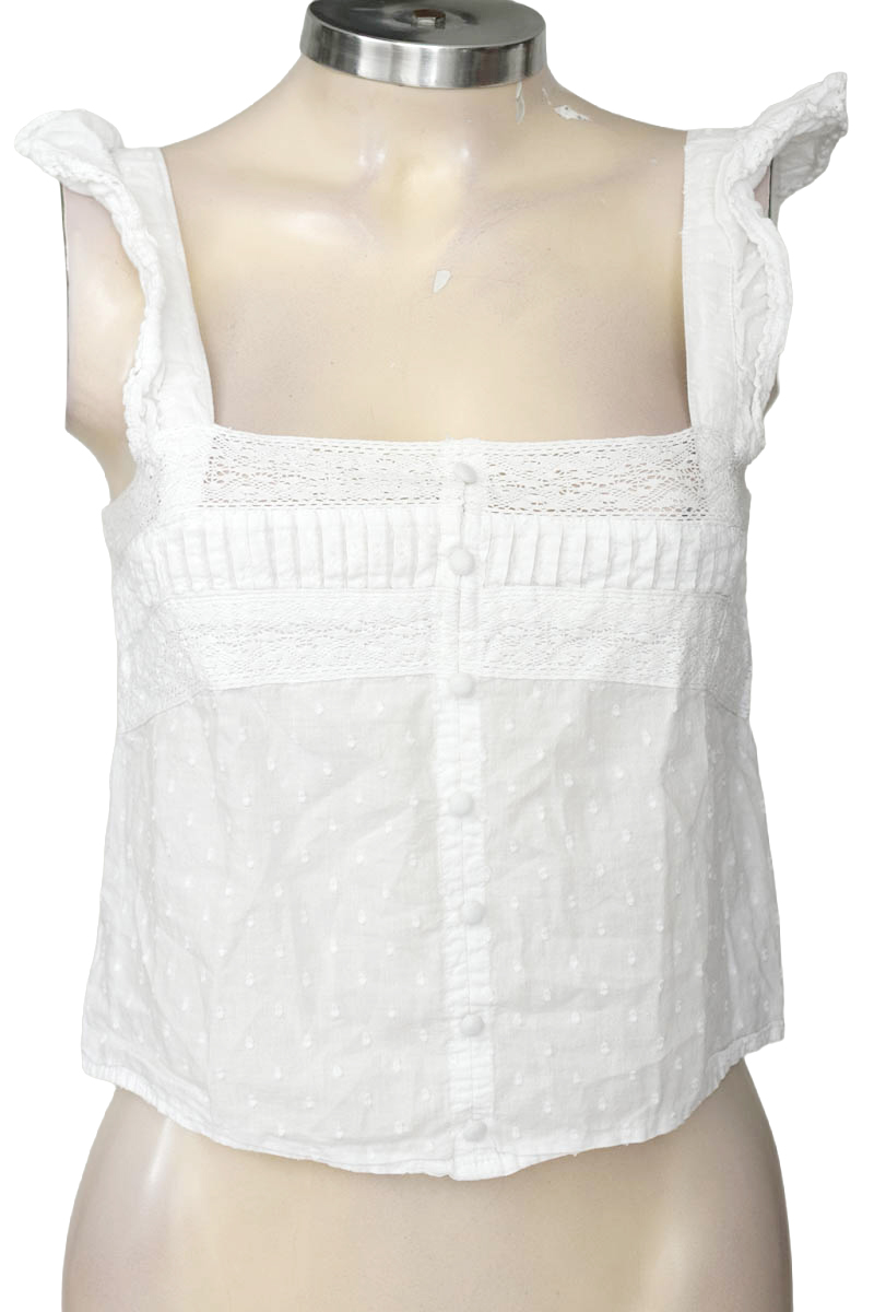 Top / Camiseta color Blanco - NAF NAF