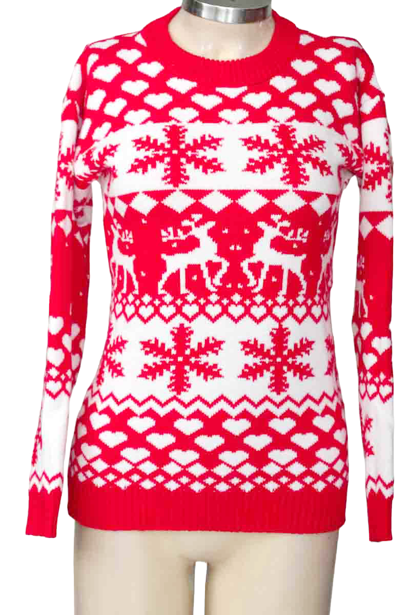 Sweater color Rojo - Closeando