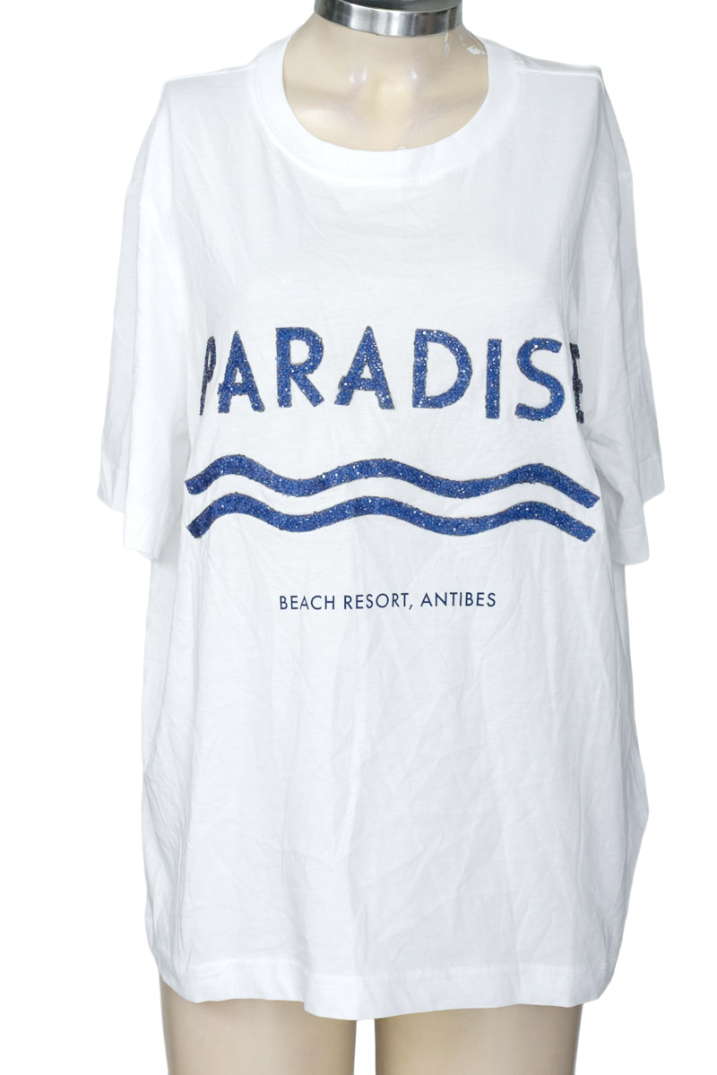 Top / Camiseta color Blanco - H&M