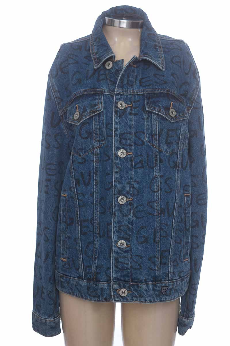 Chaqueta / Abrigo color Azul - Guess