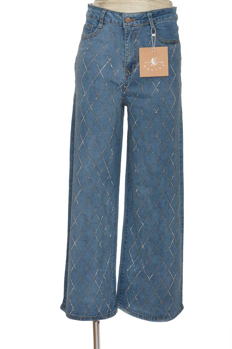 Pantalones color Azul - Selina