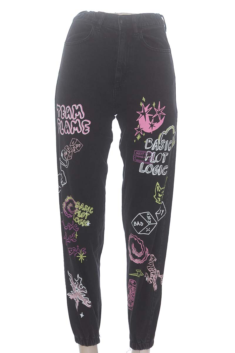 Pantalones color Negro - Bershka