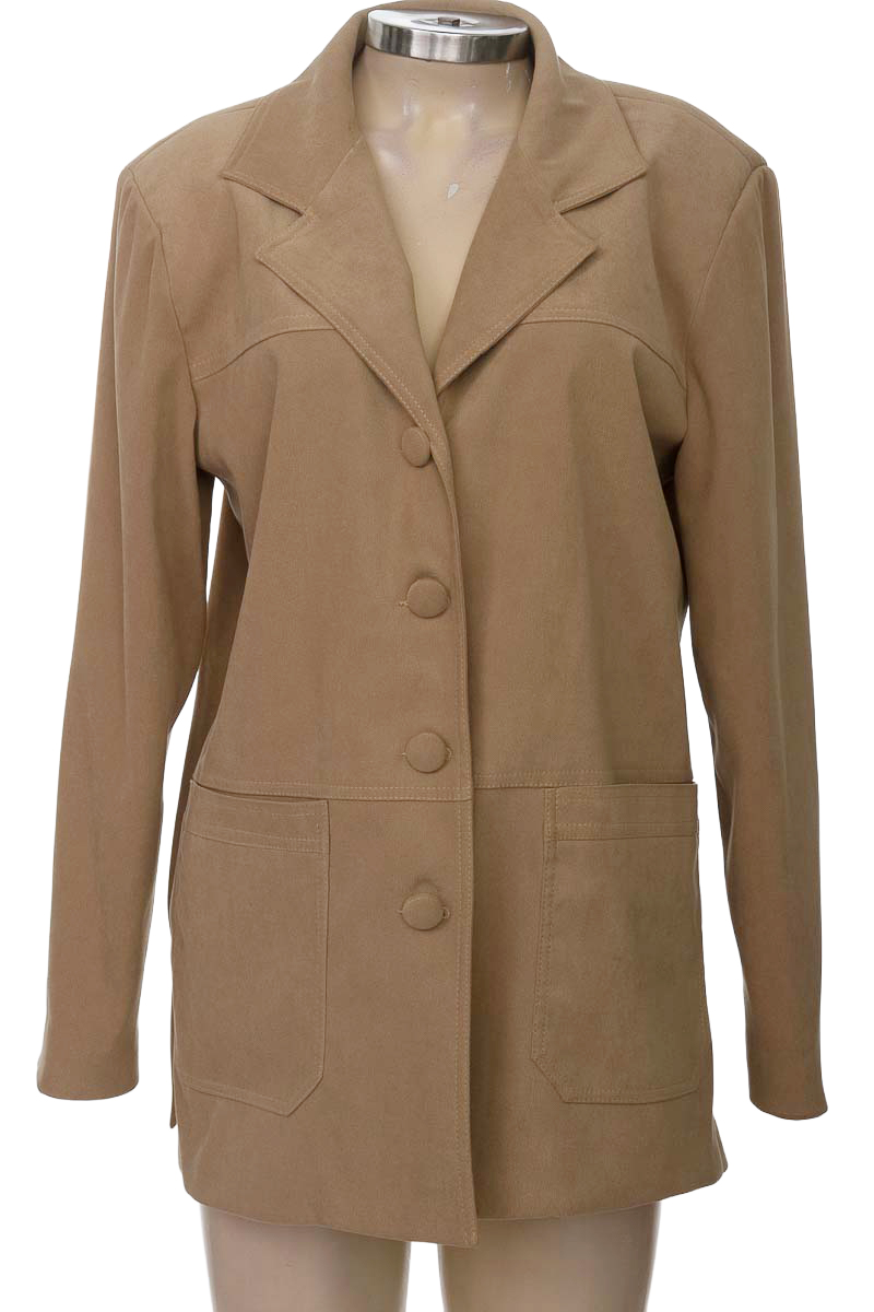 Chaqueta / Abrigo color Beige - Colombia Fashion