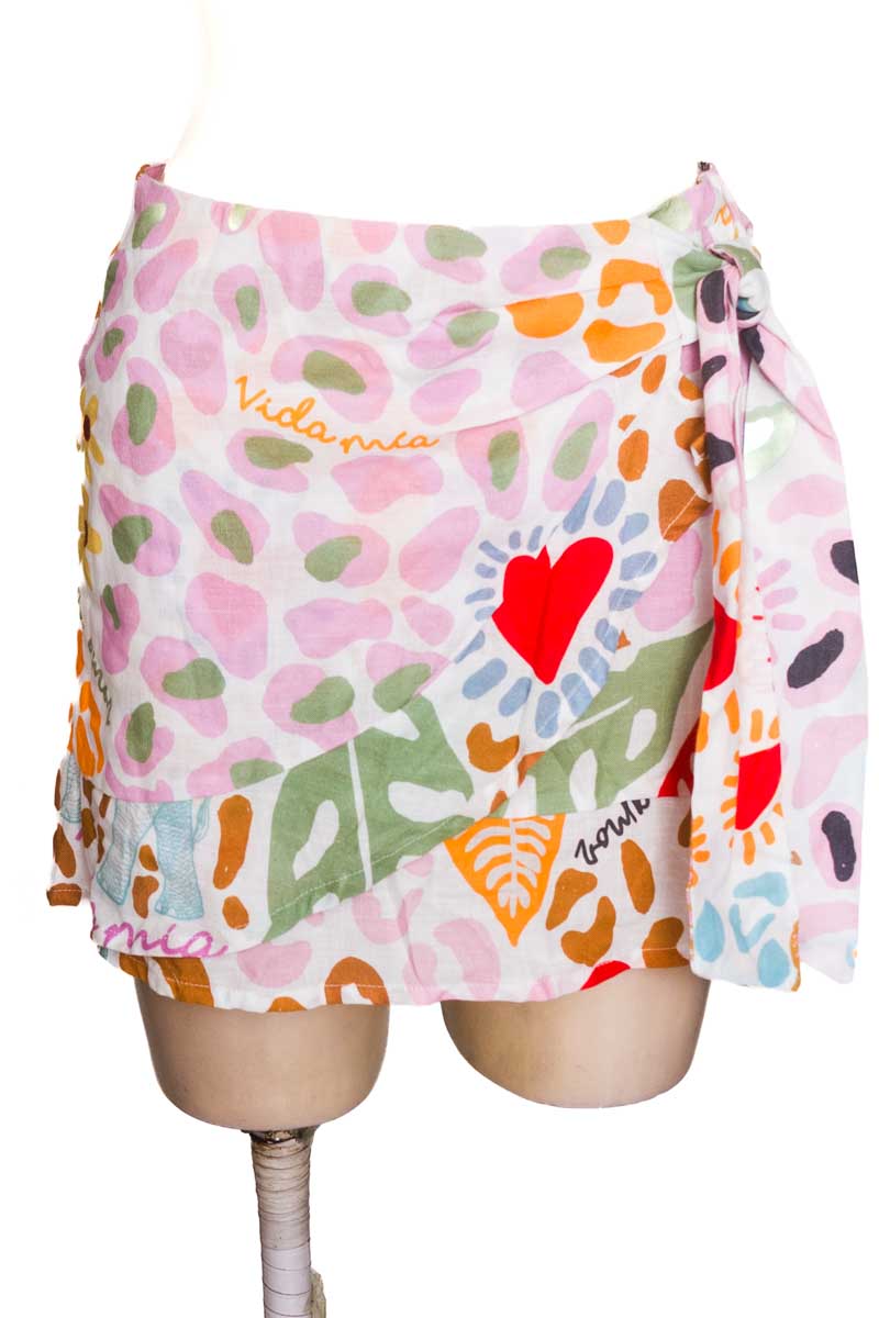 Falda color Blanco - Vida Mía