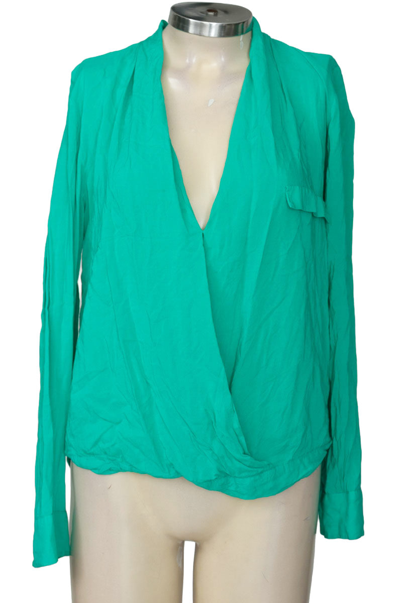 Blusa color Aguamarina - Zara