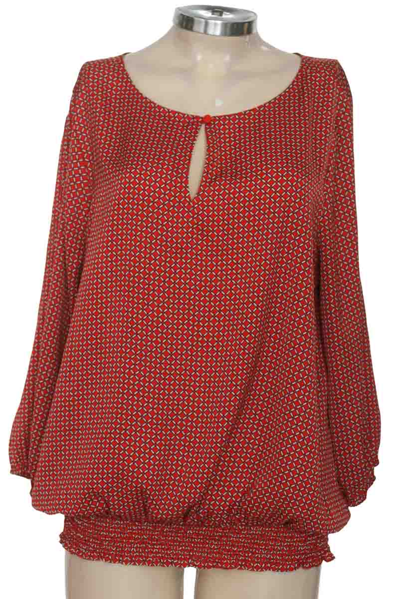 Blusa color Rojo - Ann Taylor