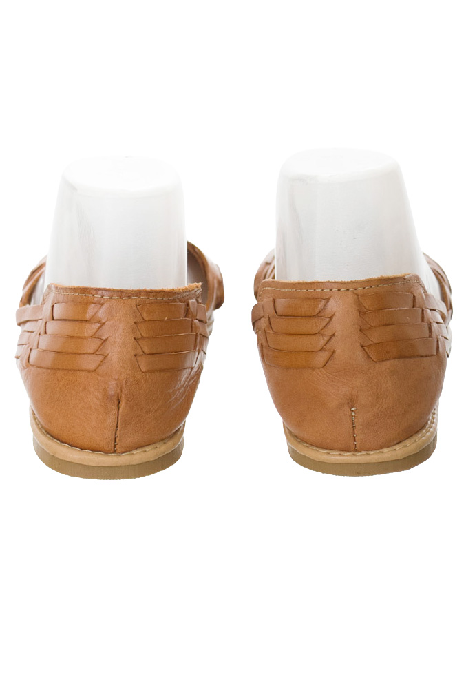 Zapatos color Beige - Artesanias azteca