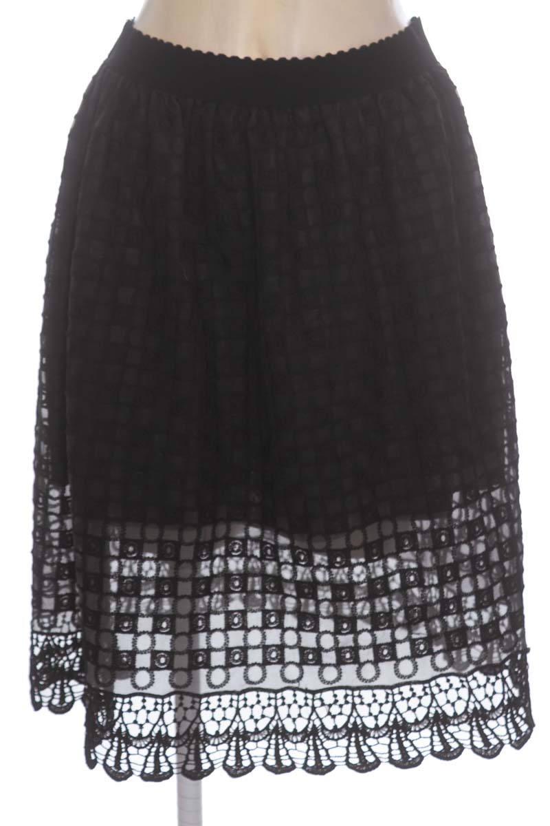 Falda color Negro - Pashmina
