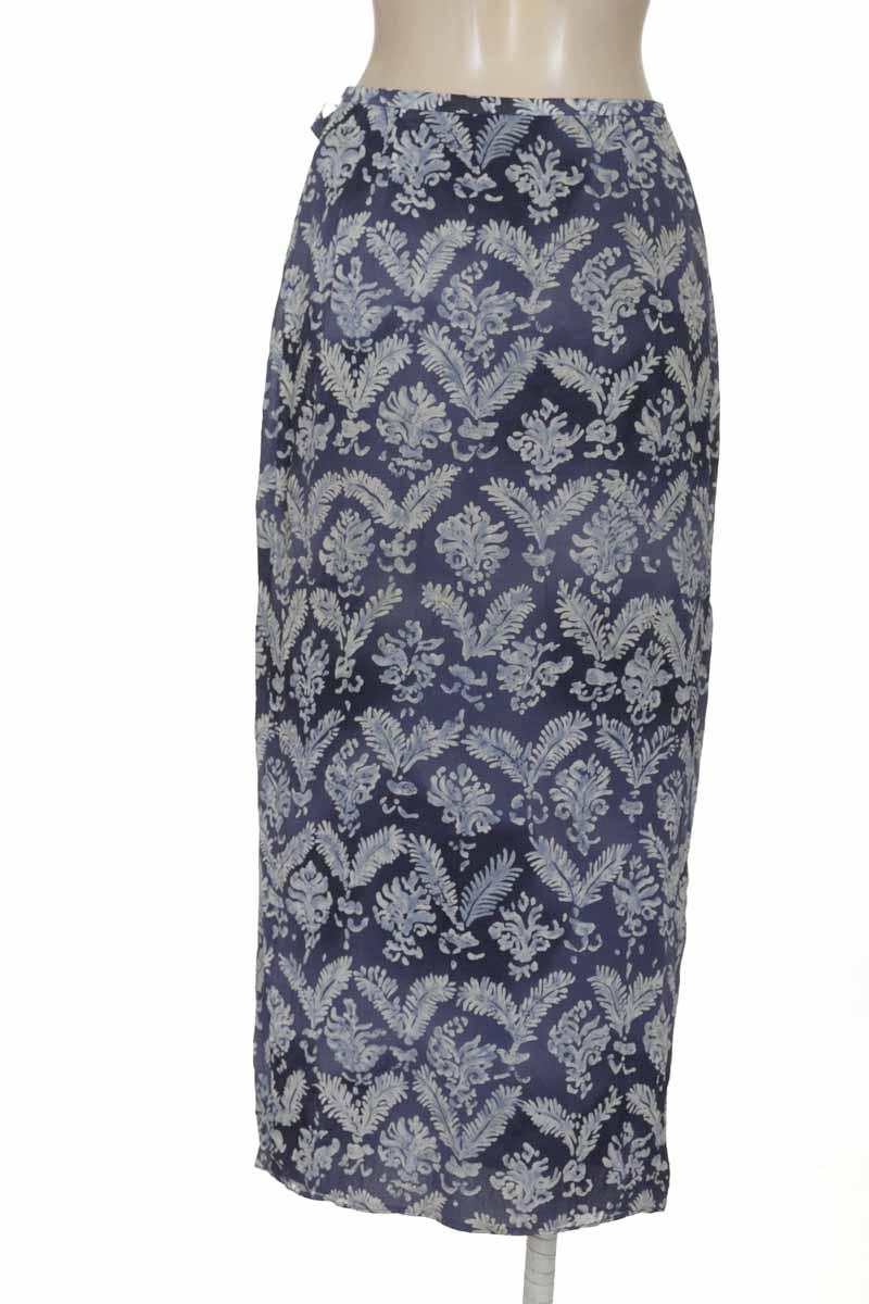 Falda color Azul - Ann Taylor