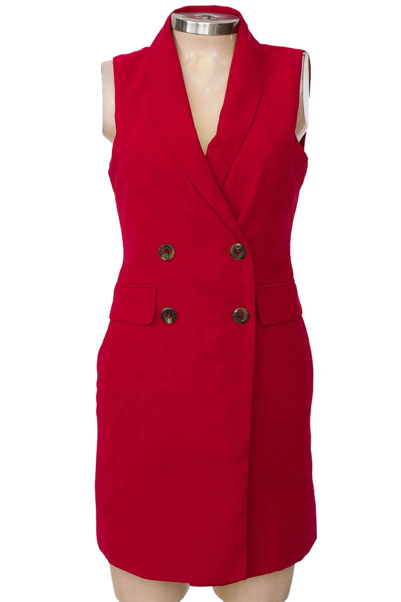 Chaqueta / Abrigo color Vinotinto - Forever 21