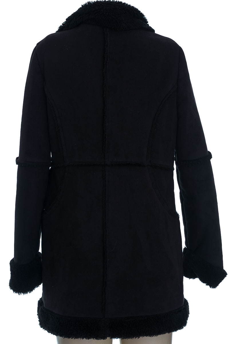 Manteau Benetton Tween Noir, Double Boutonnage, Taille Junior XL (occasion Très Bon état)